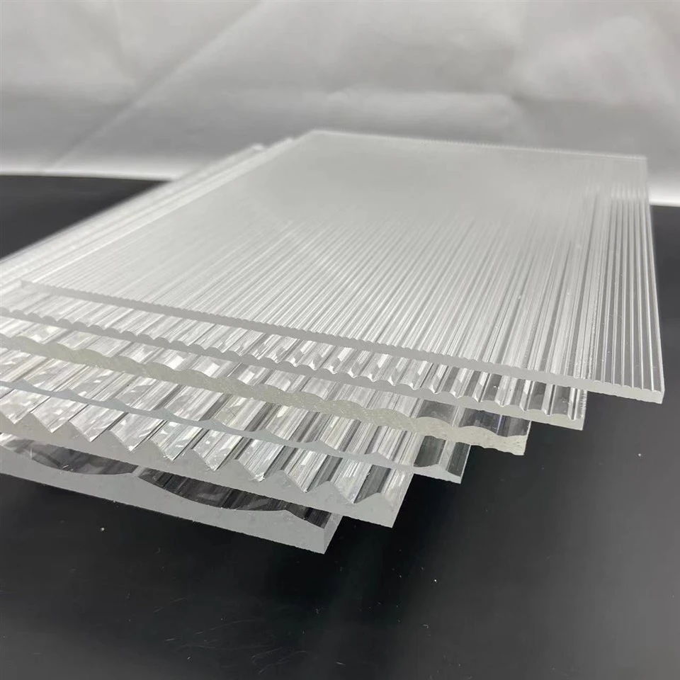 Custom Acrylic Fluted Sheet price