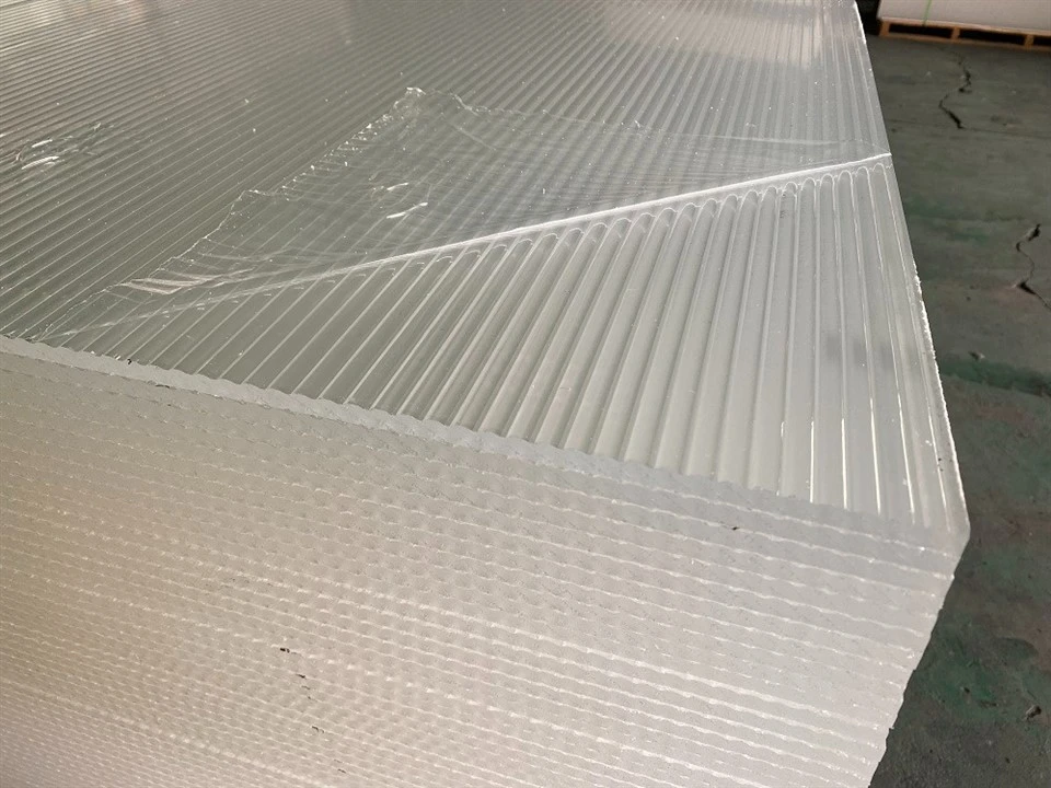 Custom Acrylic Fluted Sheet factory